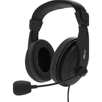 Наушники Ritmix RH-540M black