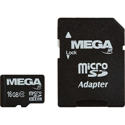 Карта памяти ProMega Jet microSDHC 16 Gb Class 10