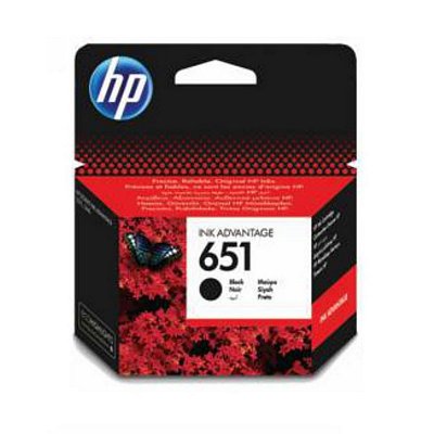 Картридж струйный HP 651 C2P10AE черный