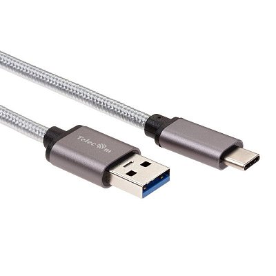 Кабель Telecom USB Type-C - USB A 2 метра (TC403M-2M)