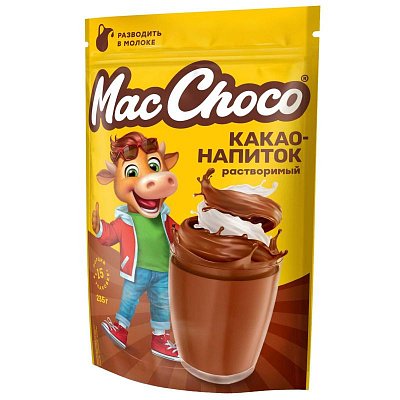 Какао напиток MacChoco, 235гр