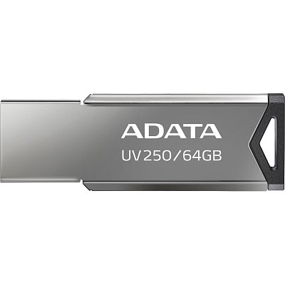 Флеш-память ADATA 64GB AUV250-64G-RBK SILVER