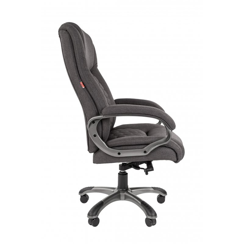 Кресло офисное easy chair 304 lt серое черное сетка ткань пластик