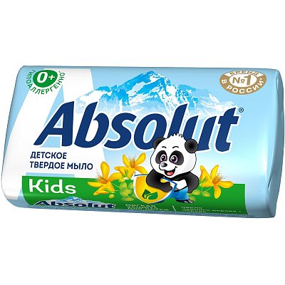 Мыло туалетное ABSOLUT Kids, череда, 90 г