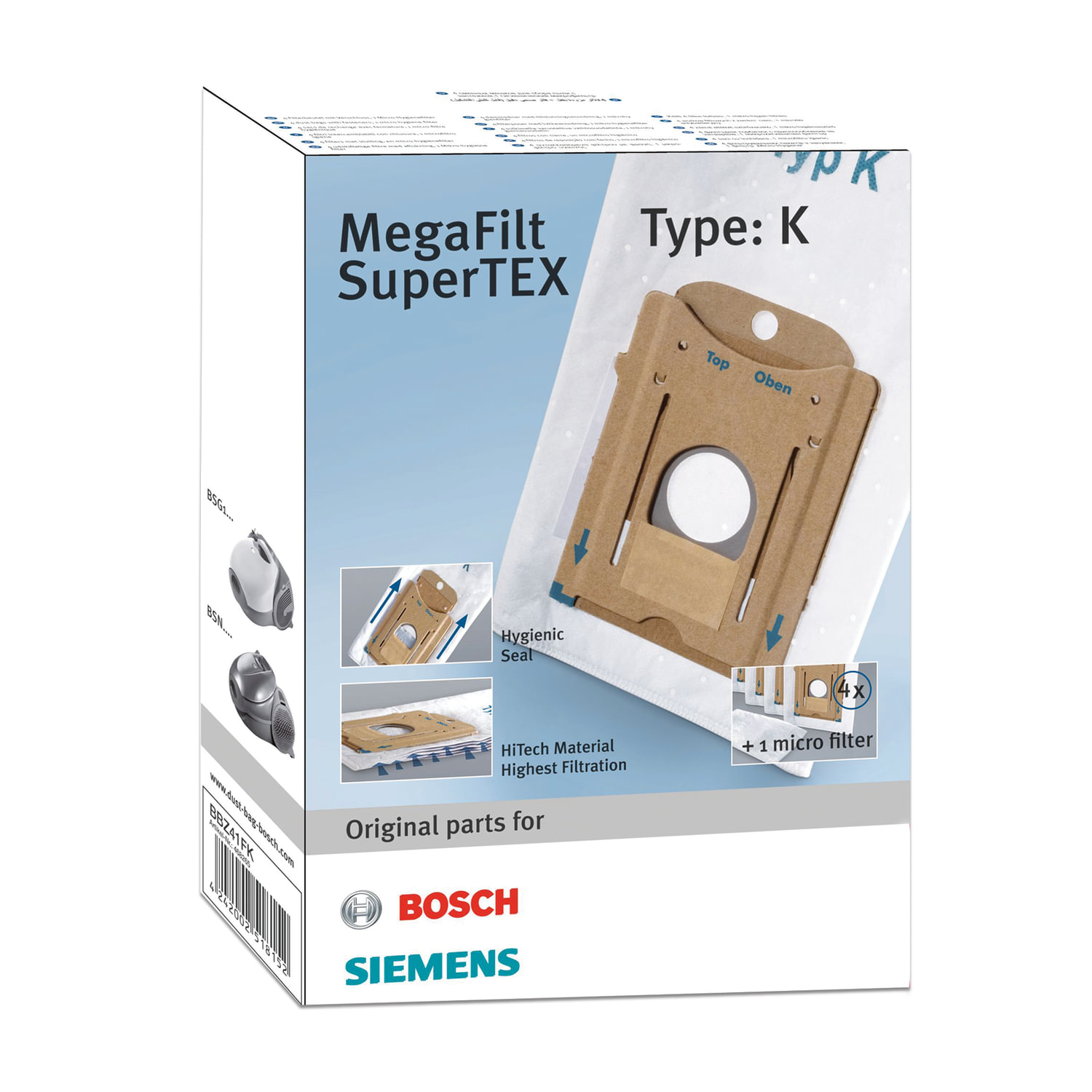 Купить Мешки Пылесборники Для Пылесоса Bosch