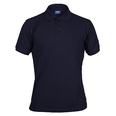 Рубашка Поло короткий рукав темно-синяя (XL)