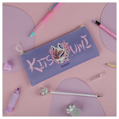 Пенал мягкий 200×100 MESHU «Kitsuni», искусственная кожа