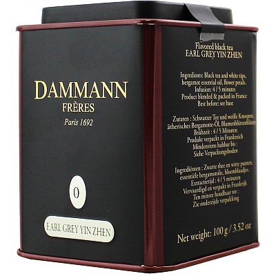 Чай Dammann The Earl Grey Yin Zhen черный листовой 100 г