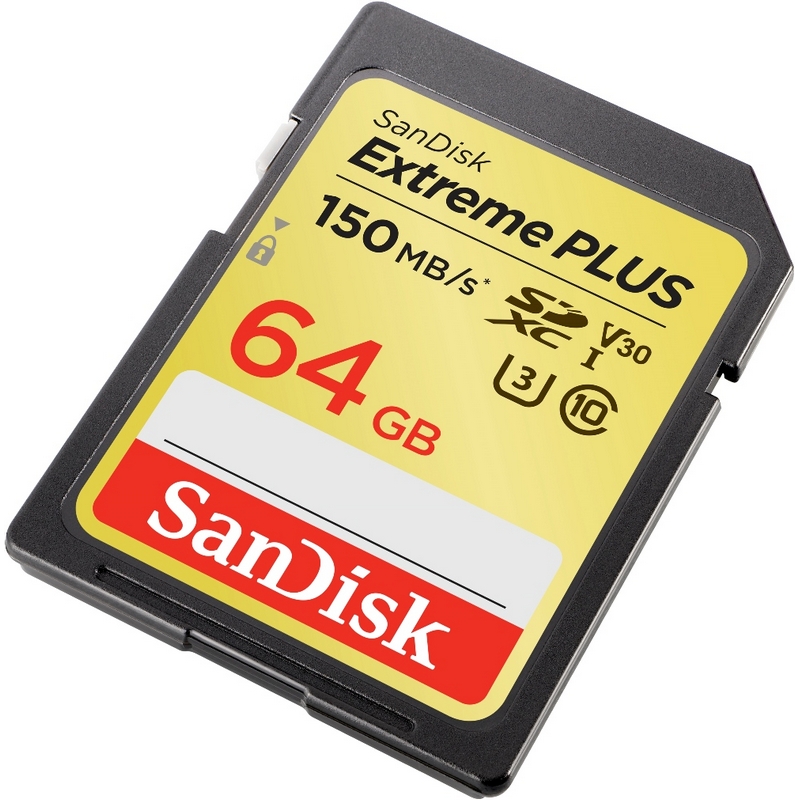 Карта памяти 64 ГБ Sdxc Sandisk Extreme Plus Class 10 Sdsdxw6 064g Gncin арт 1138143 купить 7446