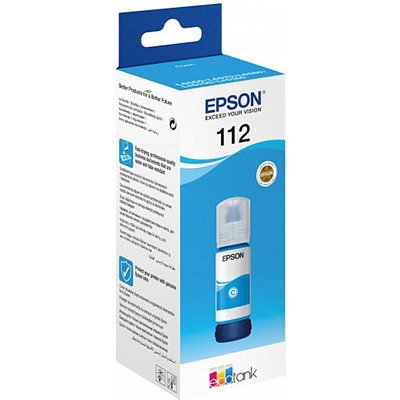 Чернила Epson T06C24A C13T06C24A голубые оригинальные