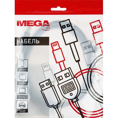 Кабель ProMega USB 2.0 AM/BM, 3м, чер (OAVDC002)