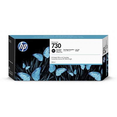 Картридж струйный HP 730 P2V73A оригинальный черный фото