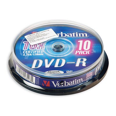 Носители информации Verbatim DVD-R43523