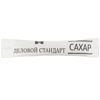 Сахар порционный в стиках Деловой стандарт белый 5 гр (2000шт/уп)