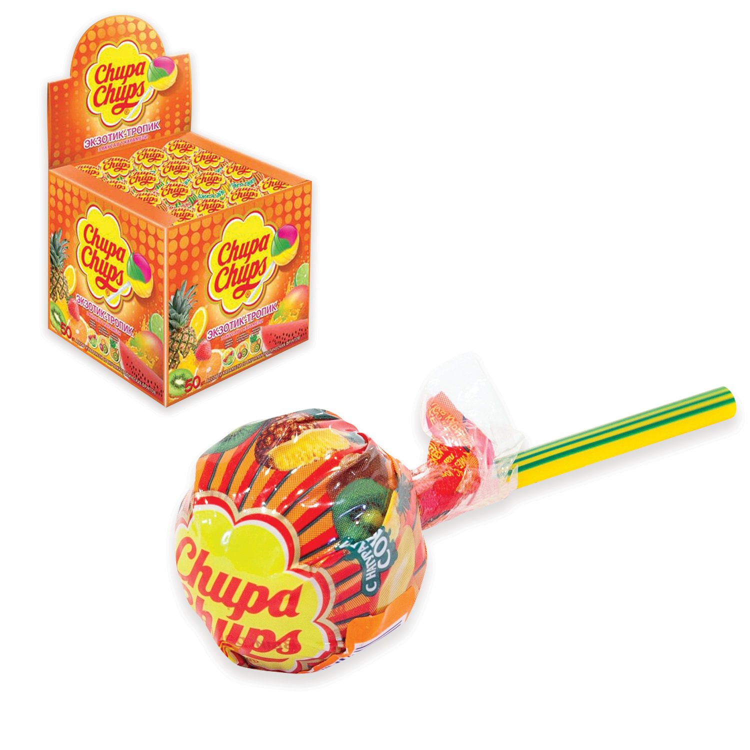 Сосательные конфеты chupa chups