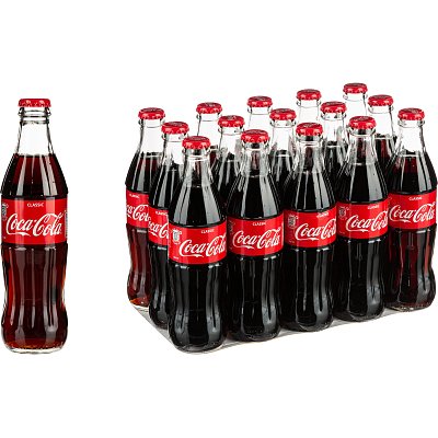 Напиток Coca-Cola Грузия газированный стекло 0.33л 15шт/уп