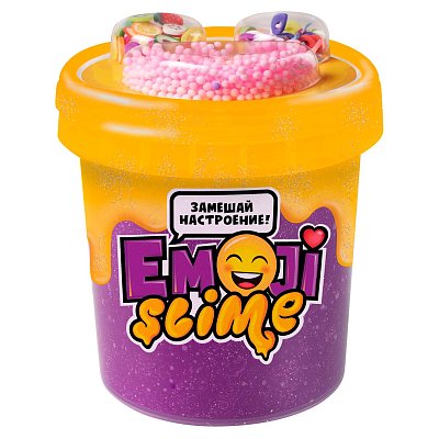 Слайм Slime «Emoji. Фиолетовый», 120г