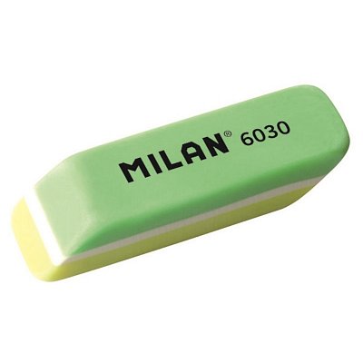 Ластик Milan 6030 пластиковый 56×15×12 мм