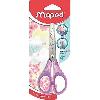 Ножницы детские Maped «Essentials Soft Pastel» 13см, ассорти, европодвес