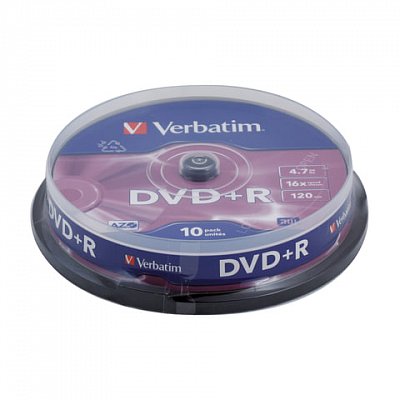 Носители информации Verbatim DVD+R43498