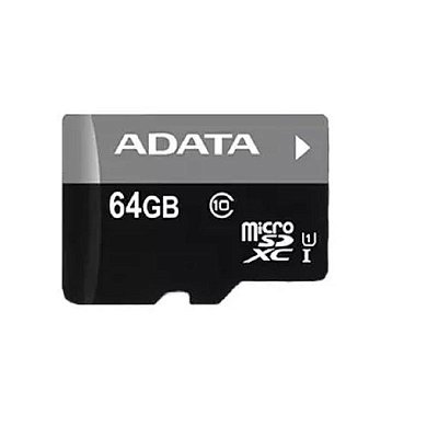 Карта памяти A-DATA MICROSDXC, 64GB, AUSDX64GUICL10-RA1