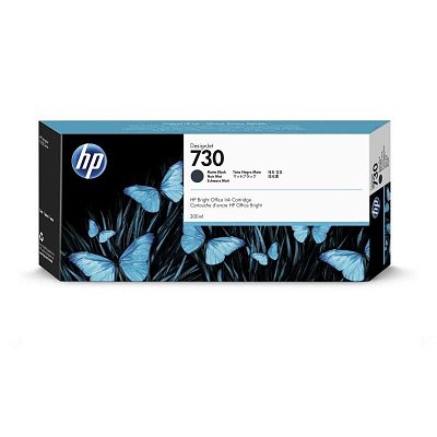 Картридж струйный HP 730 P2V71A оригинальный матовый черный