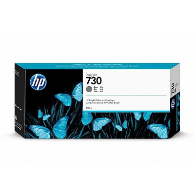 Картридж струйный HP 730 P2V72A серый оригинальный