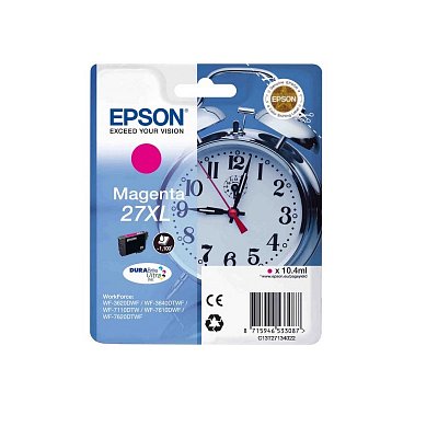Картридж струйный Epson C13T27134022 пурпурный повышенной емкости