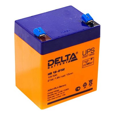 Аккумуляторная батарея Delta HR 12-21W