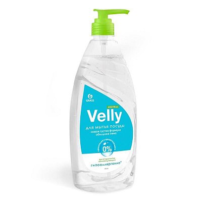 Средство для мытья посуды Grass Velly neutral 1 л