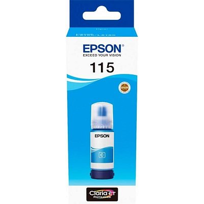 Чернила Epson 115 C C13T07D24A голубые оригинальные