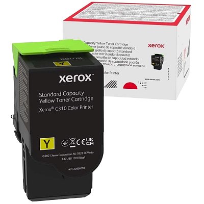 Тонер-картридж XEROX C310/315 желтый 2K (006R04363)