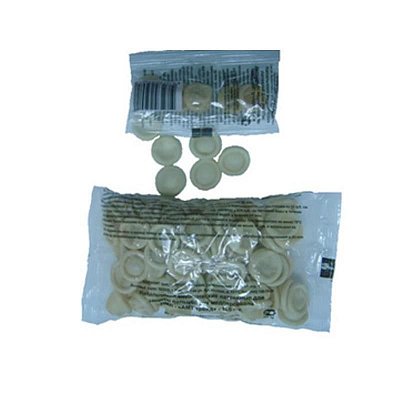 Напальчник медицинский латексный (100 штук в упаковке)