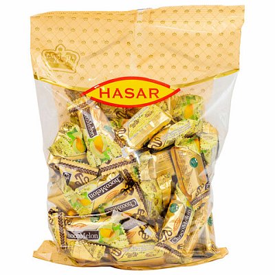 Конфеты дыня в шоколаде HASAR, 1000 г