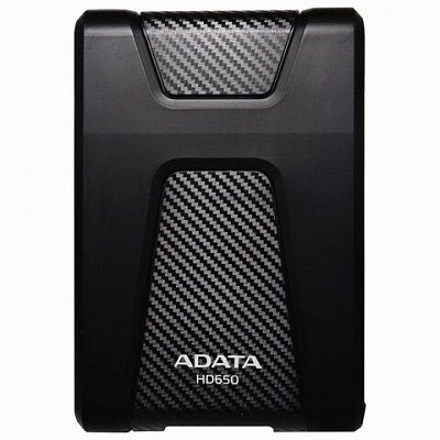 Внешний жесткий диск A-DATA DashDrive Durable HD650 2TB, 2.5", USB 3.0, черный, AHD650-2TU31-CBK