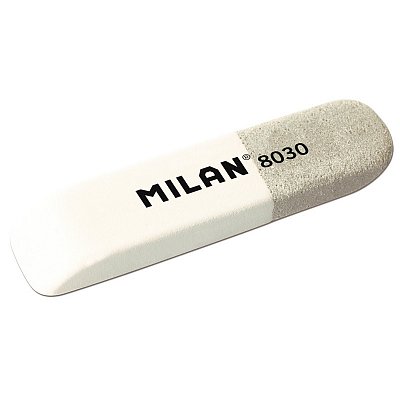 Ластик Milan 8030 каучуковый 60×14×107 мм