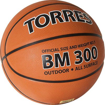 Мяч баскетбольный TORRES BM300 р.5, S0000060400