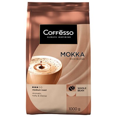 Кофе в зернах COFFESSO «Mokka», 1 кг