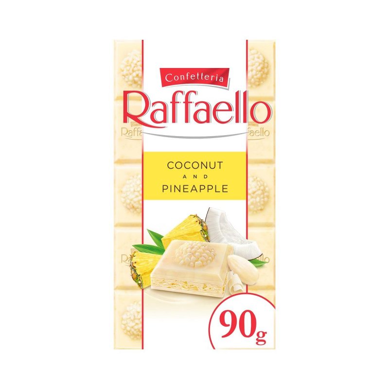 Конфеты Raffaello с цельным миндальным орехом в кокосовой обсыпке 90 г