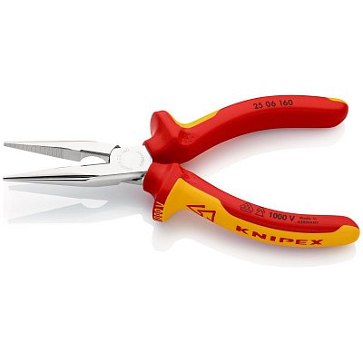 Длинногубцы VDE L-160 мм KNIPEX KN-2506160