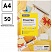 превью Этикетки самоклеящиеся А4 50л. OfficeSpace, белые, 04 фр. (105×148.5), 70г/м2