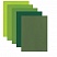 превью Цветной фетр для творчества, А4, ОСТРОВ СОКРОВИЩ, 5 листов, 5 цветов, толщина 2 мм, оттенки зеленого, 660643
