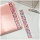 Наклейки акриловые MESHU «Pink line», 25×7.8см