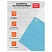 превью Тряпка для мытья пола OfficeClean «Премиум», голубая, микрофибра, 70×80см, индивид. упаковка