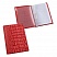 превью Бумажник водителя BEFLER «Кайман», натуральная кожа, тиснение, 6 пластиковых карманов, красный