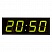 превью Часы настенные Импульс Электронное табло 410-EURO-G-ETN-NTP (44×16×6 см)