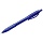 Ручка шариковая автоматическая OfficeSpace «Logo» синяя, 0.7мм, белый корпус, под логотип