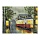 Алмазная мозаика ТРИ СОВЫ «Вечерний трамвай», 30×40см, холст на деревянном подрамнике, картонная коробка с пластиковой ручкой