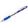 Набор шариковых ручек Luxor «InkGlide 100 Icy» синяя, 0.7мм, 3шт. + ПОДАРОК Ластик