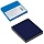 Подушка сменная для печатей ДИАМЕТРОМ 40 мм, для TRODAT 52040, 52140, синяя